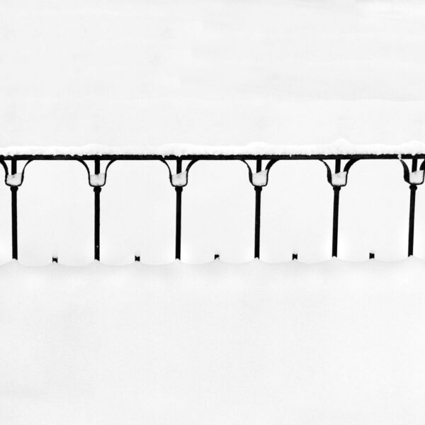 Snow Covered Fence, 2 - Ferenc Berko