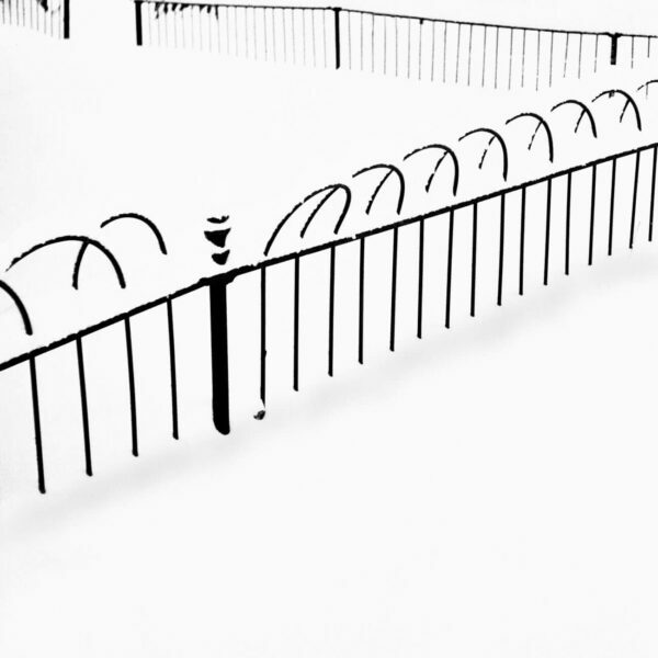 Snow Covered Fence, 1 - Ferenc Berko